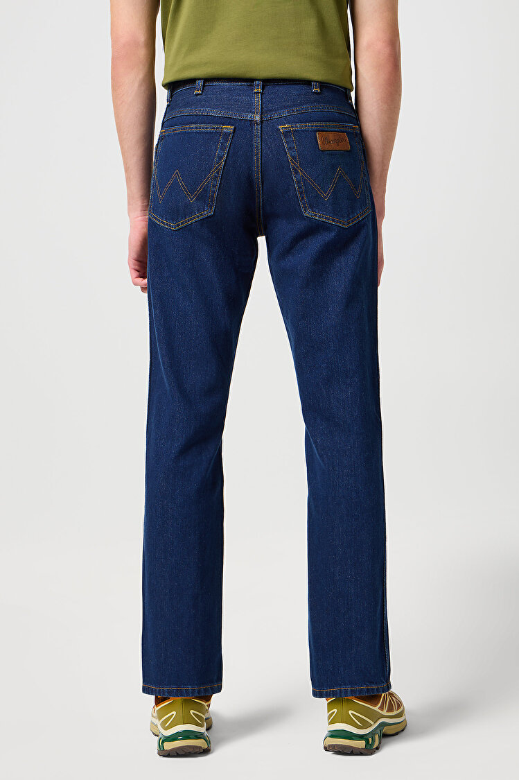 Джинси Wrangler Texas Regular Fit (112126032-W12105009) Темно-синій