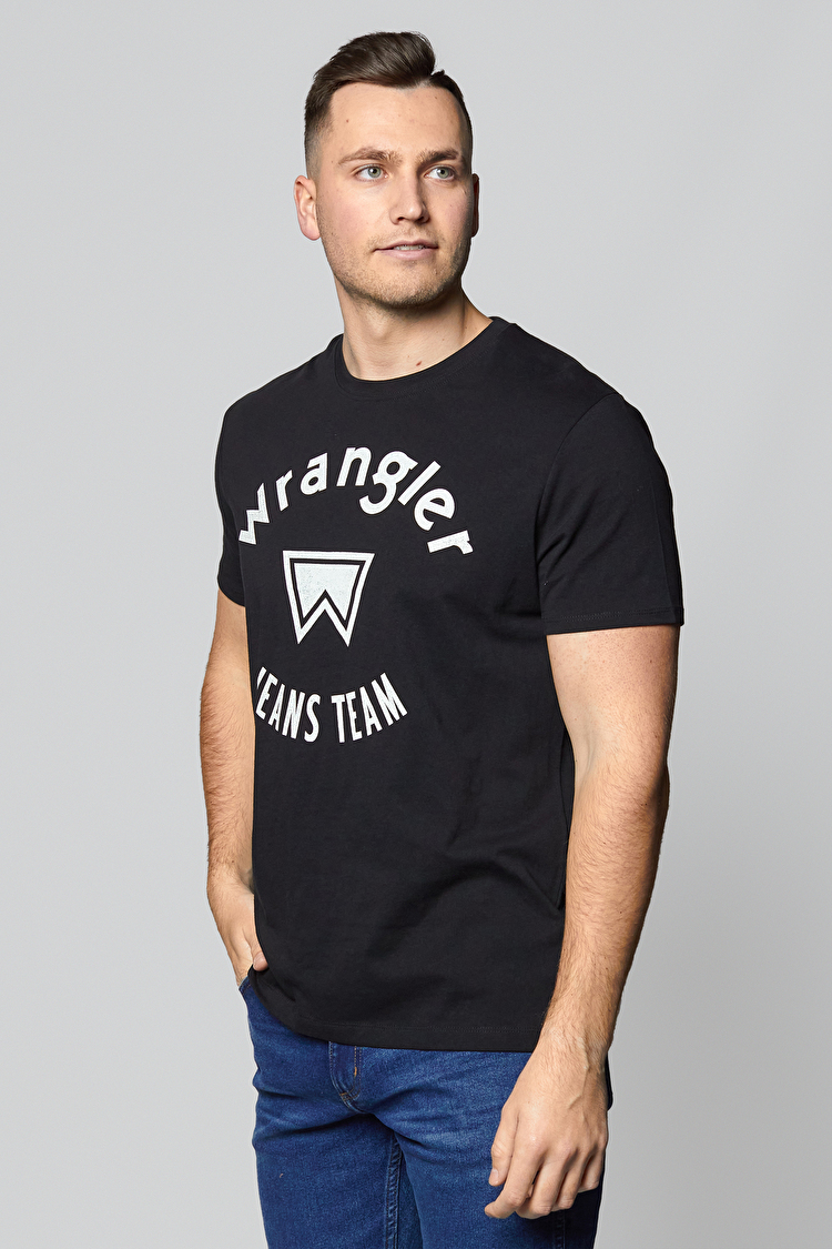 Футболка Wrangler Jeans Team Tee Regular Fit (W7MLD3100) Чорний