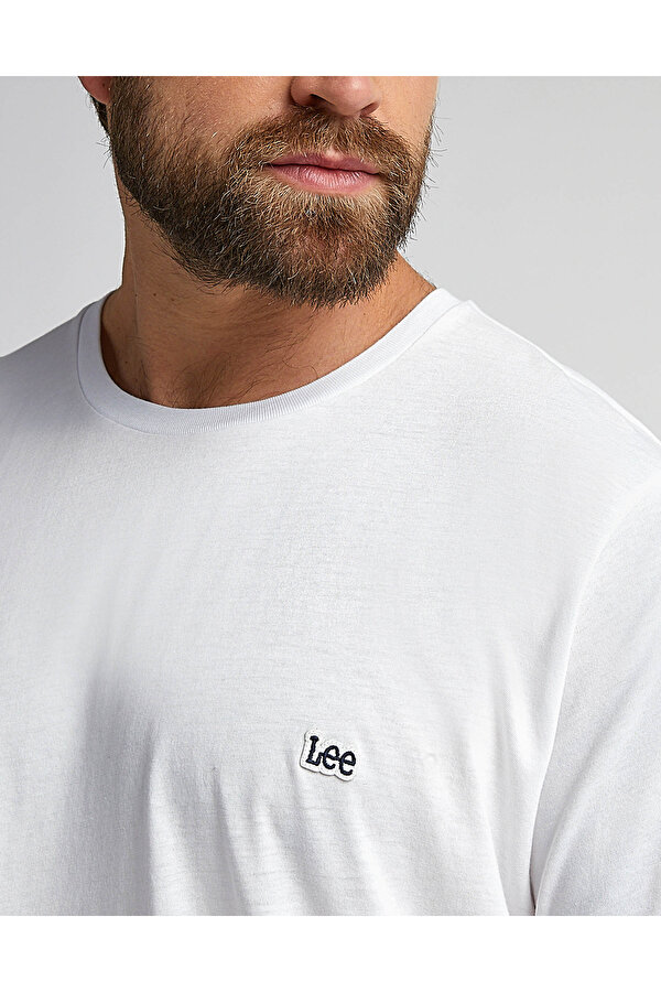 Футболка LEE Patch Logo Tee Regular Fit (112113578) Белый