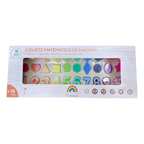 Деревяна ігра Математика MONTESSORI (114-NC)