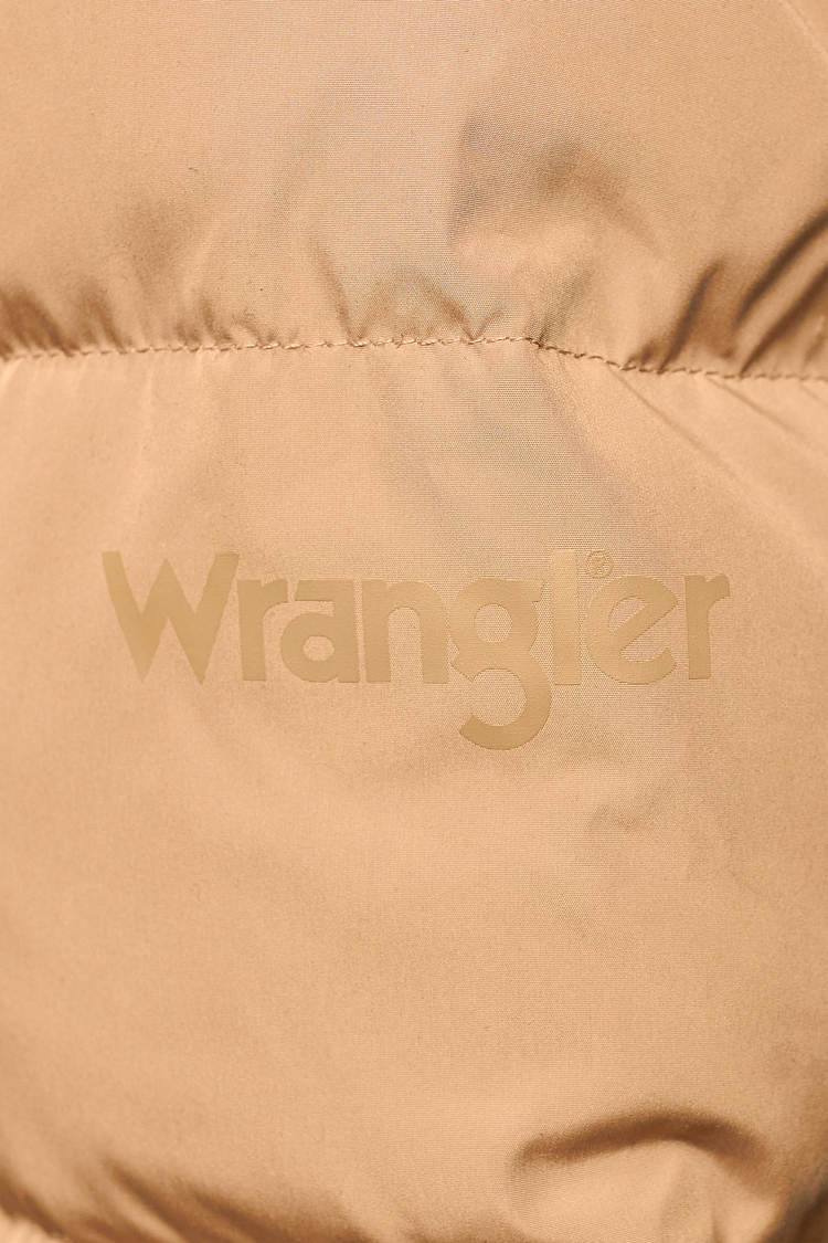 Куртка довга Wrangler Long Puffer Regular Fit (W4126VJWM) Бежевий