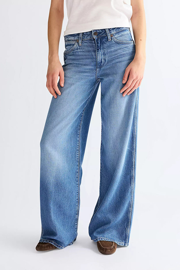 Джинсы Wrangler WORLD WIDE WIDE LEG FIT (112352301) Голубой