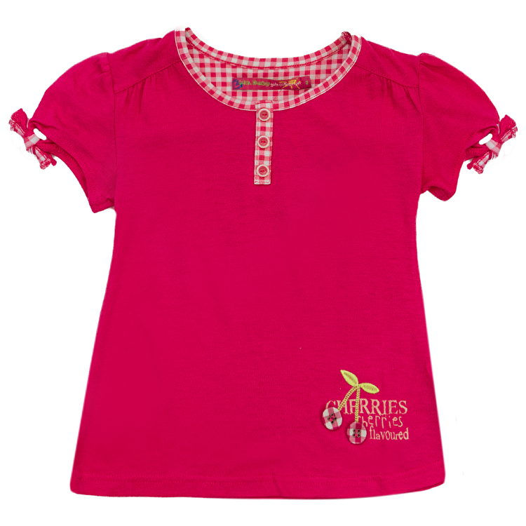 Футболка Losan Mc baby girls (016103004/142) Малиновий