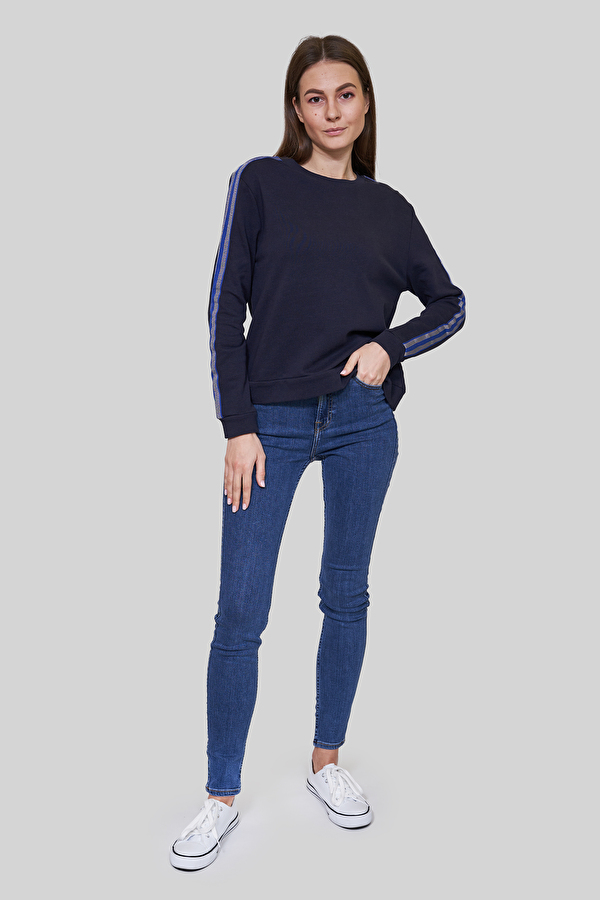 Світшот Lee Taped Sweatshirt Regular Fit (L53OOTDB) Темно-синій