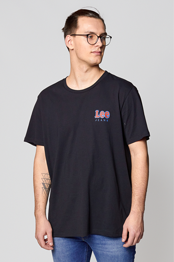 Футболка LEE Chest Logo Tee Regular Fit (L64RFE01) Черный