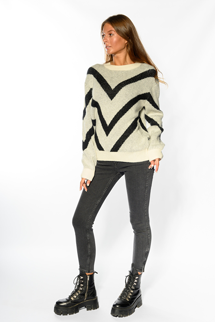 Джемпер LEE Pattern Knit Relaxed Fit (L52PLEHA) Серый