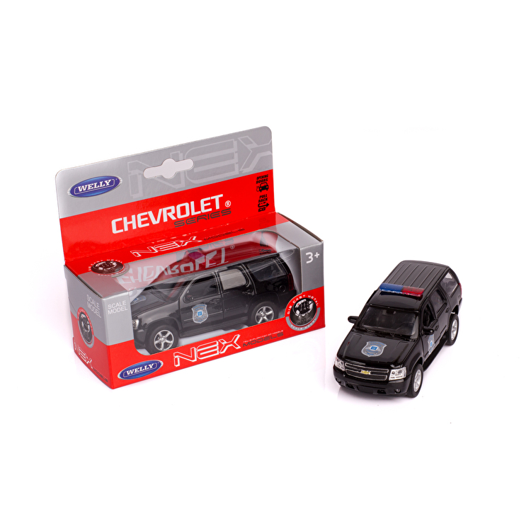 Модель автомобіля CHEVROLET POLICE 1:34-39 Welly (K49720G-Po/CHEV BLAC)