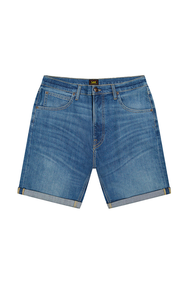 Шорты LEE 5 Pocket Short Regular Fit (112376311) Голубой