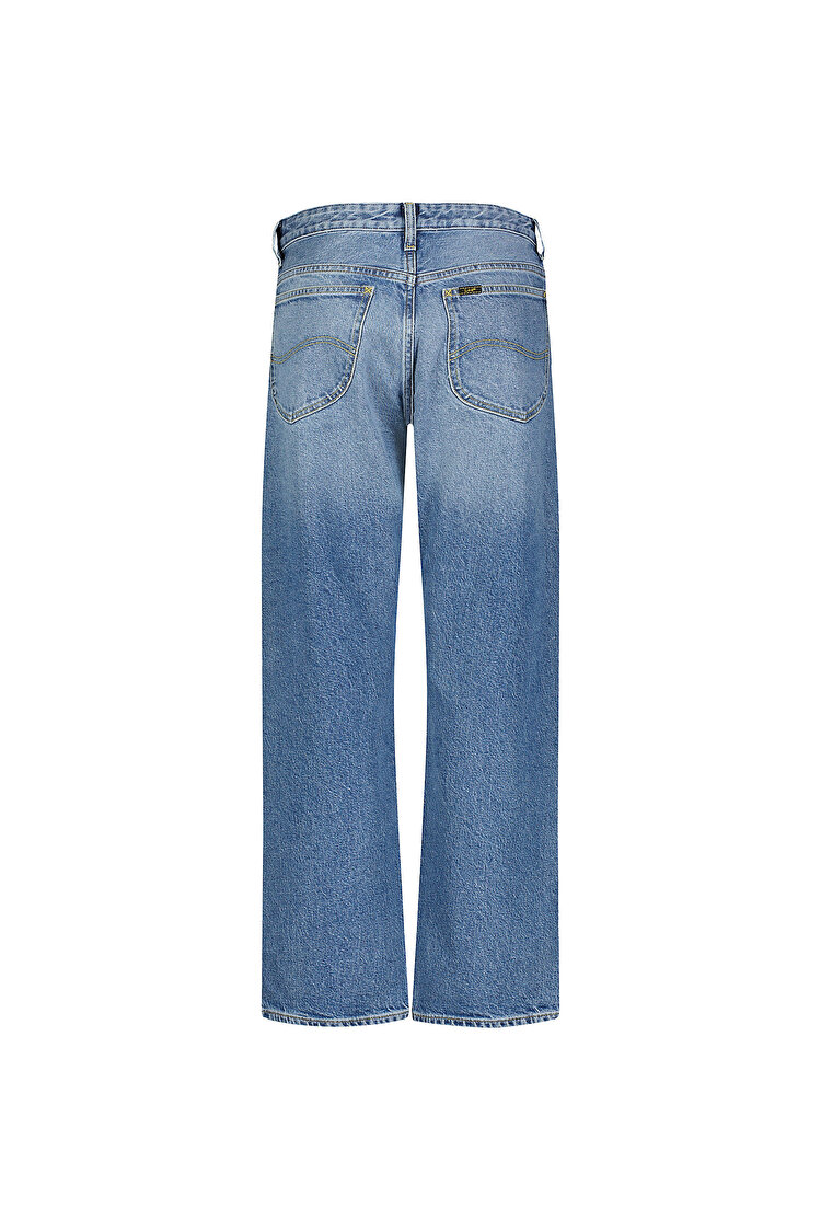 Джинси LEE Rider loose modern mid (112355132) Голубий