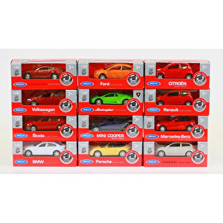 Модель автомобіля 12 model assorted 1:60-64 Welly 58120-24WD-IN-14