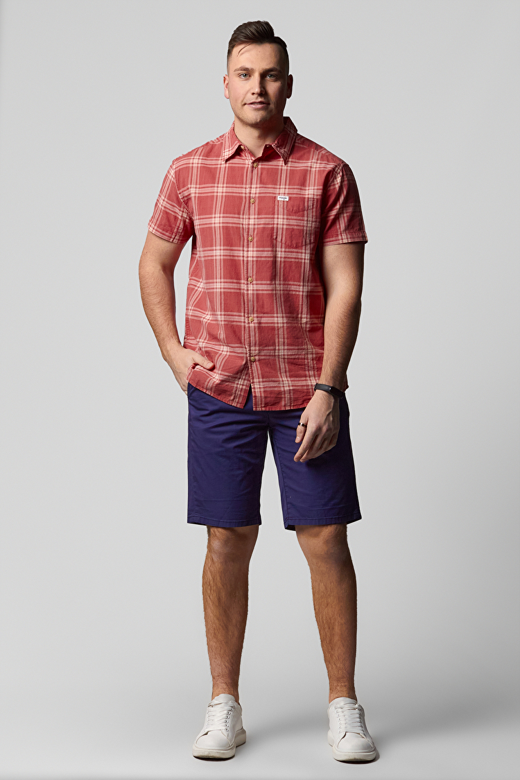 шорти Wrangler Chino Short Regular Fit (W14AKM33G) Синій