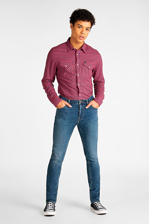Джинсы LEE Rider Slim Fit (L701JXLE) Голубой