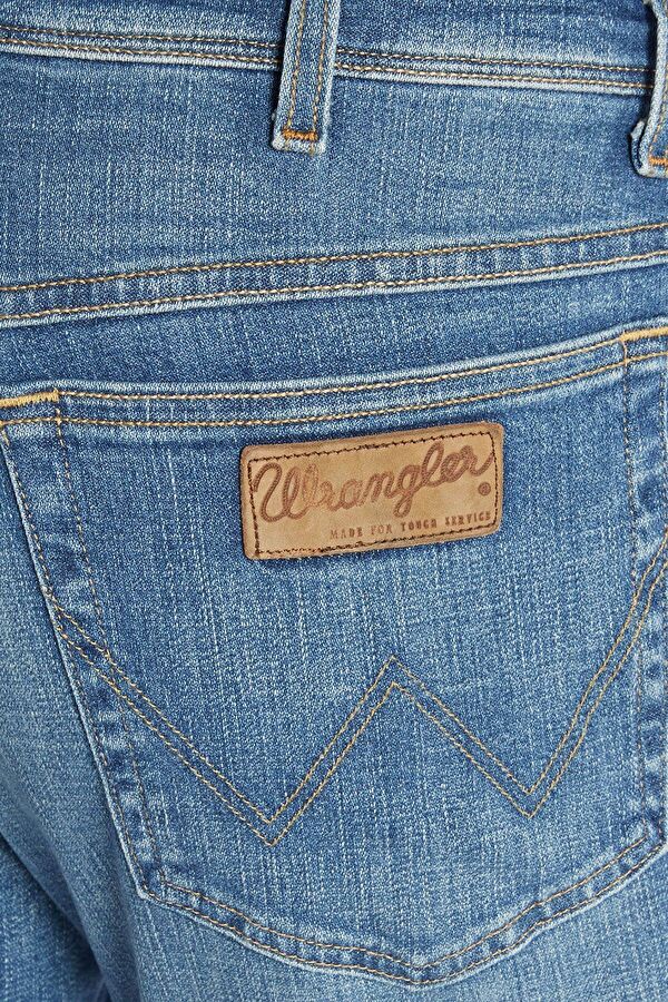 Джинси Wrangler Texas Regular Original Straight (W1219237X) Блакитний
