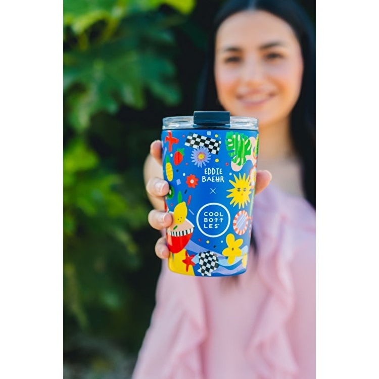 Термокухоль COOL BOTTLES Sunshine fiesta 330 мл. (0427V)