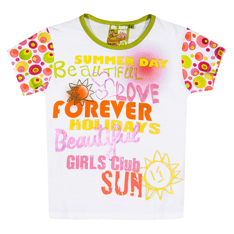 Футболка Losan Mc baby girls (116-1048AD/443) Білий
