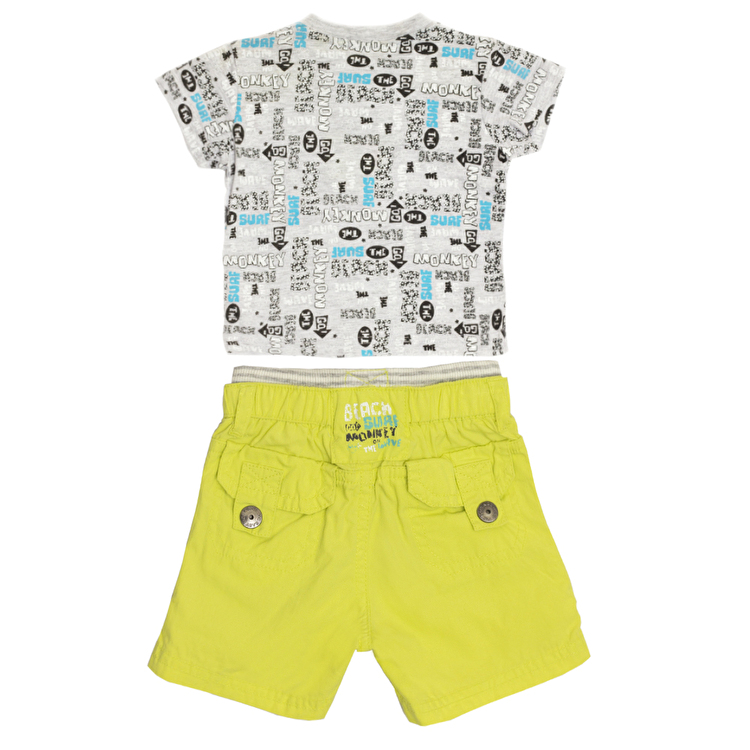 Комплект: Футболка та шорти Losan Mc baby boys (017802603/582) Світло-сірий