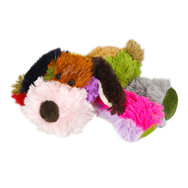 Мягкая игрушка `Собачка цветная лежачая` 23 см TRUSTY COLLECTION (20K171)