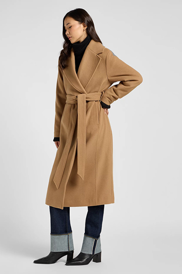 Пальто LEE WOOL COAT Relaxed Fit (112371065) Бежевый