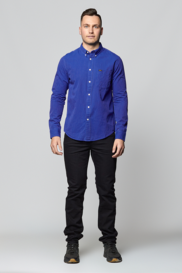 Сорочка Lee Button Down Shirt Regular Fit (L68BXPKS) Яскраво-блакитний