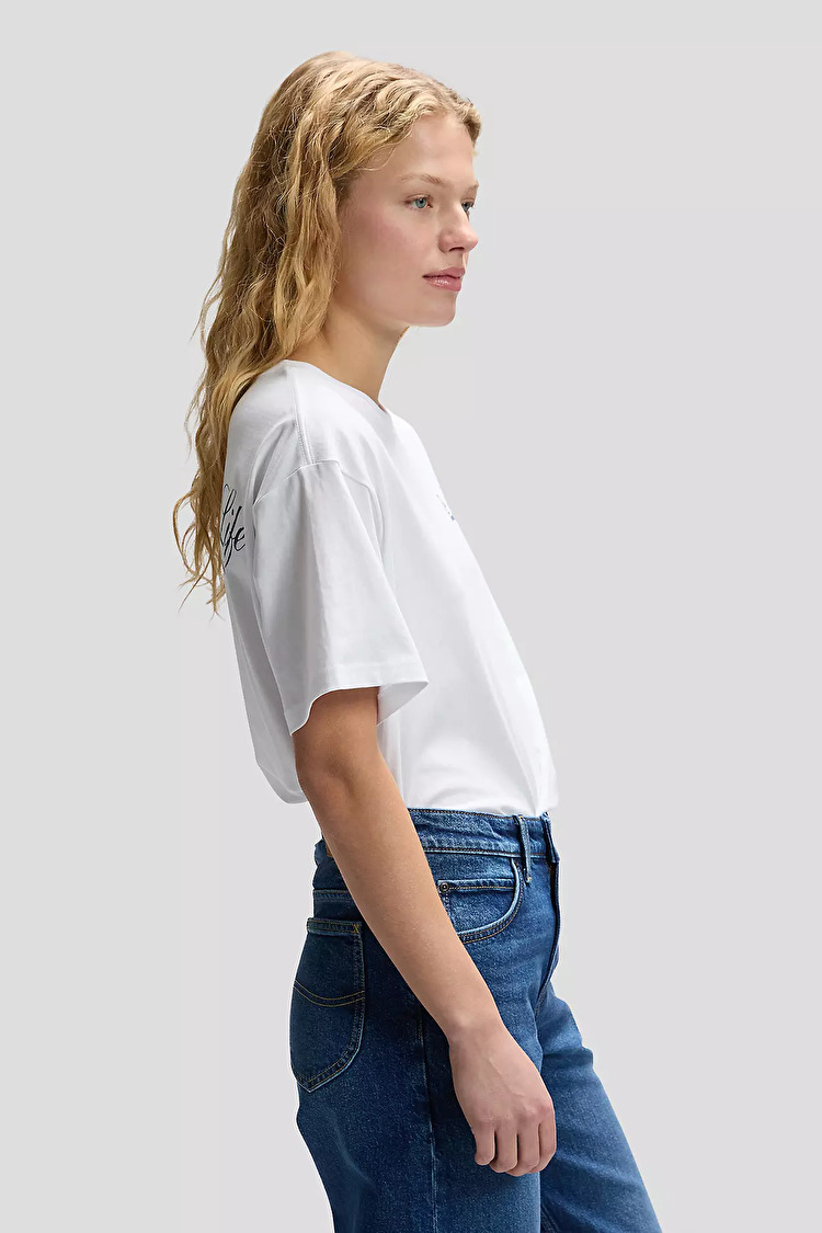 Футболка LEE MODERN MAKER TEE Relaxed Fit (112377785) Білий