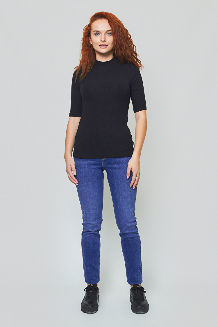 Водолазка LEE Ribbed Tee Slim Fit (L40IRD01) Чорний