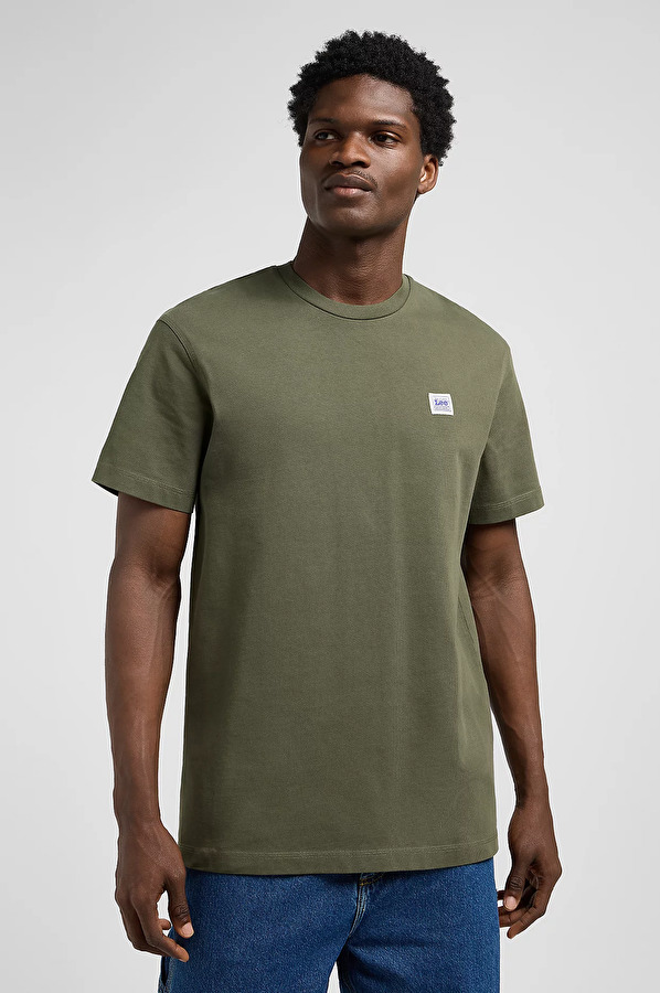 Футболка LEE WW TEE Relaxed Fit (112370492) Зеленый