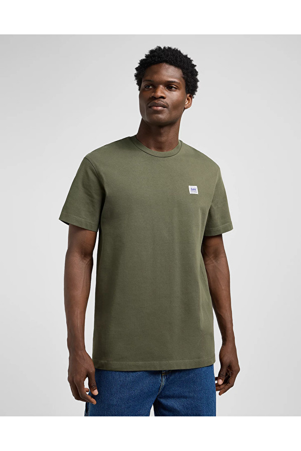 Футболка LEE WW TEE Relaxed Fit (112370492) Зеленый