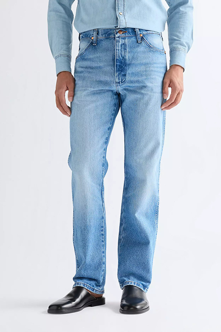 Джинси Wrangler 13MWZ Boot Fit (112378998) Блакитний