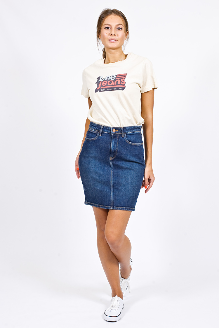 Спідниця Wrangler Midi Pencil Skirt Slim Fit (W234RH25M) Синій