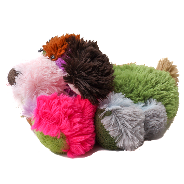 Мягкая игрушка `Собачка цветная лежачая` 23 см TRUSTY COLLECTION (20K171)