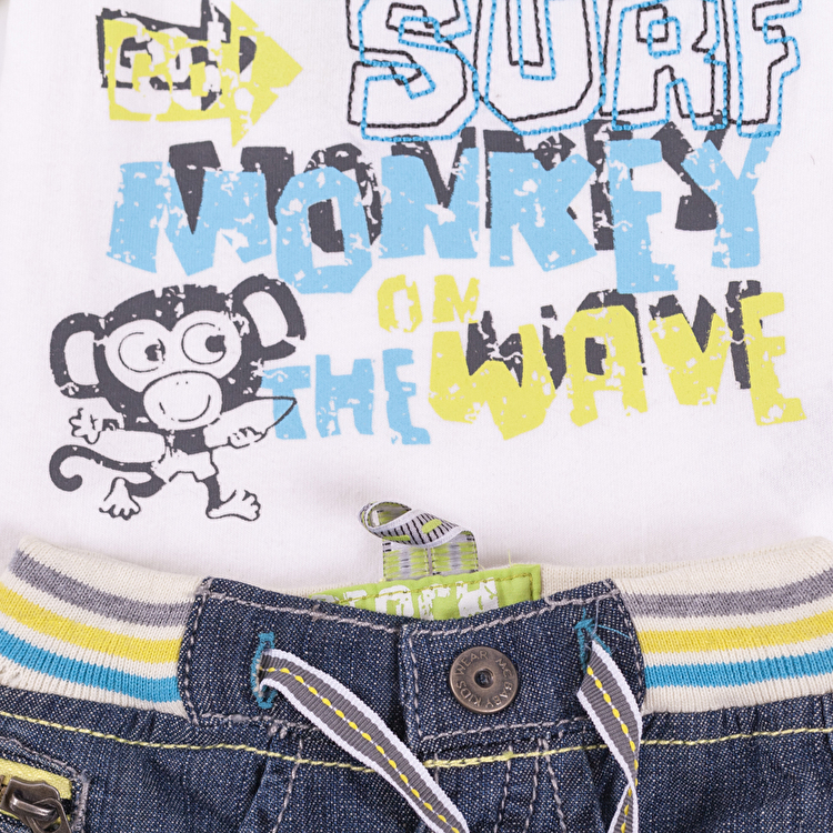 Костюм : Джемпер, джинсы Losan Mc baby boys (017802403/001) Разноцветный