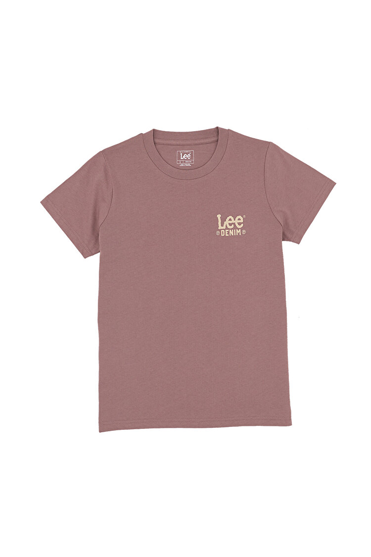 Футболка LEE Tee Dreamy Mauve (112363415) Фиолетовый