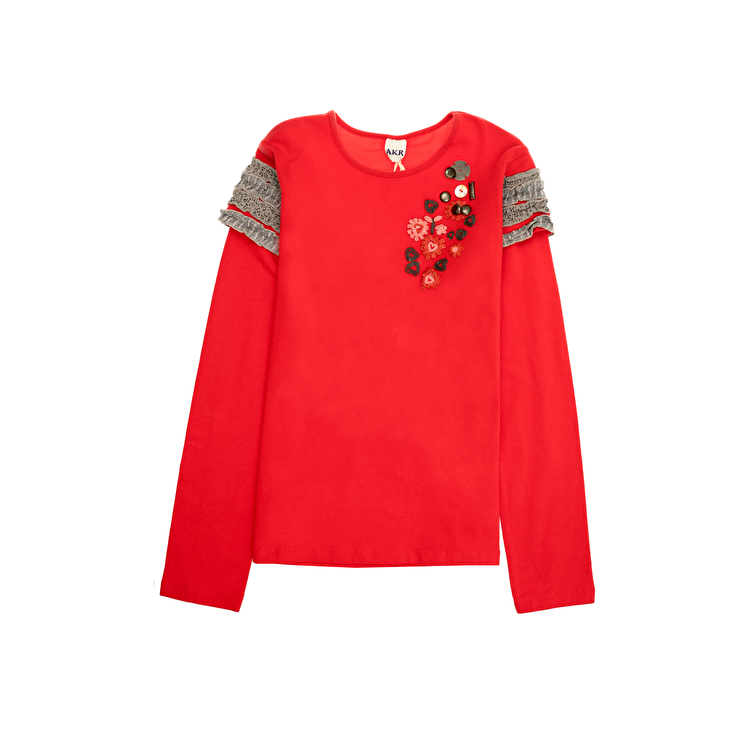 Футболка с длинным рукавом AKR KIDS Junior (10806150) Красный