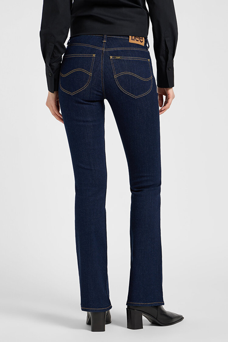 Джинсы LEE BREESE BOOT Skinny Fit (112367526) Синий