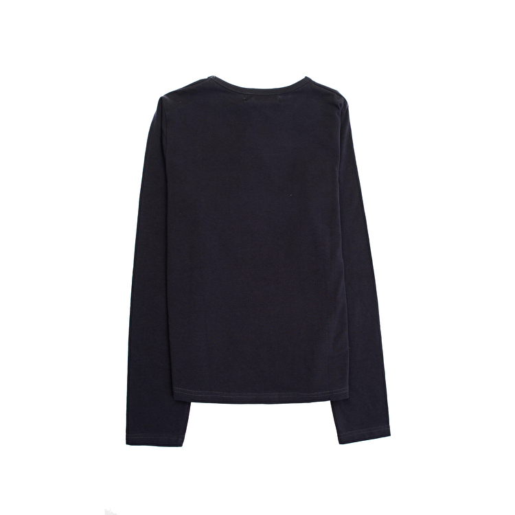 Футболка з довгим рукавом SEAPORT Junior (9707) Чорний