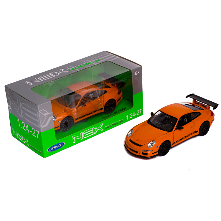 Модель автомобиля: Porsche 1:24 Welly (22495W/ORANGE)