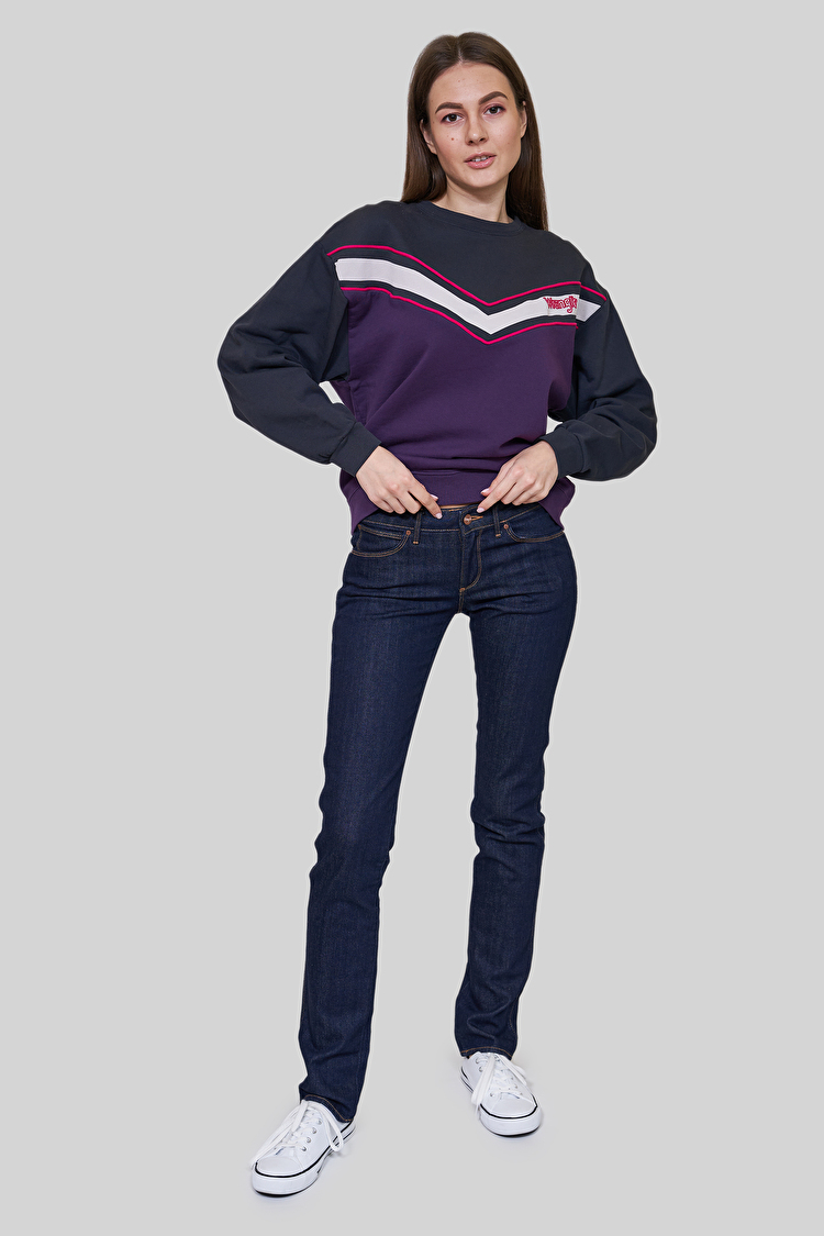 Джинси Wrangler Molly Straight Regular Fit (W26FX454T) Темно-синій