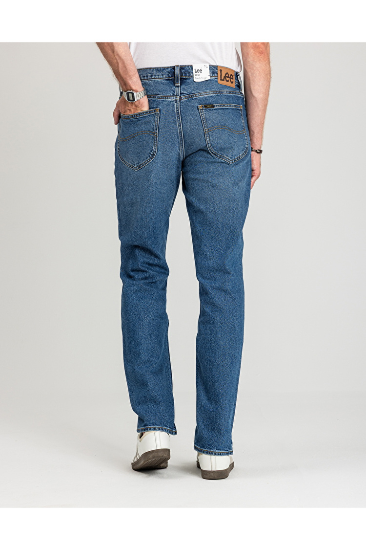 Джинси LEE WEST Regular Fit (112377679) Блакитний