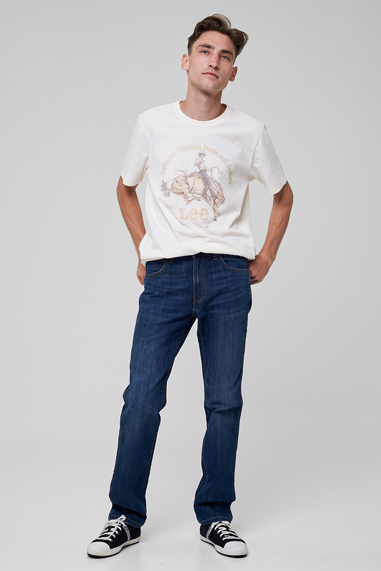 Джинси Wrangler Arizona Regular Fit (W12OUJ47R) Синій