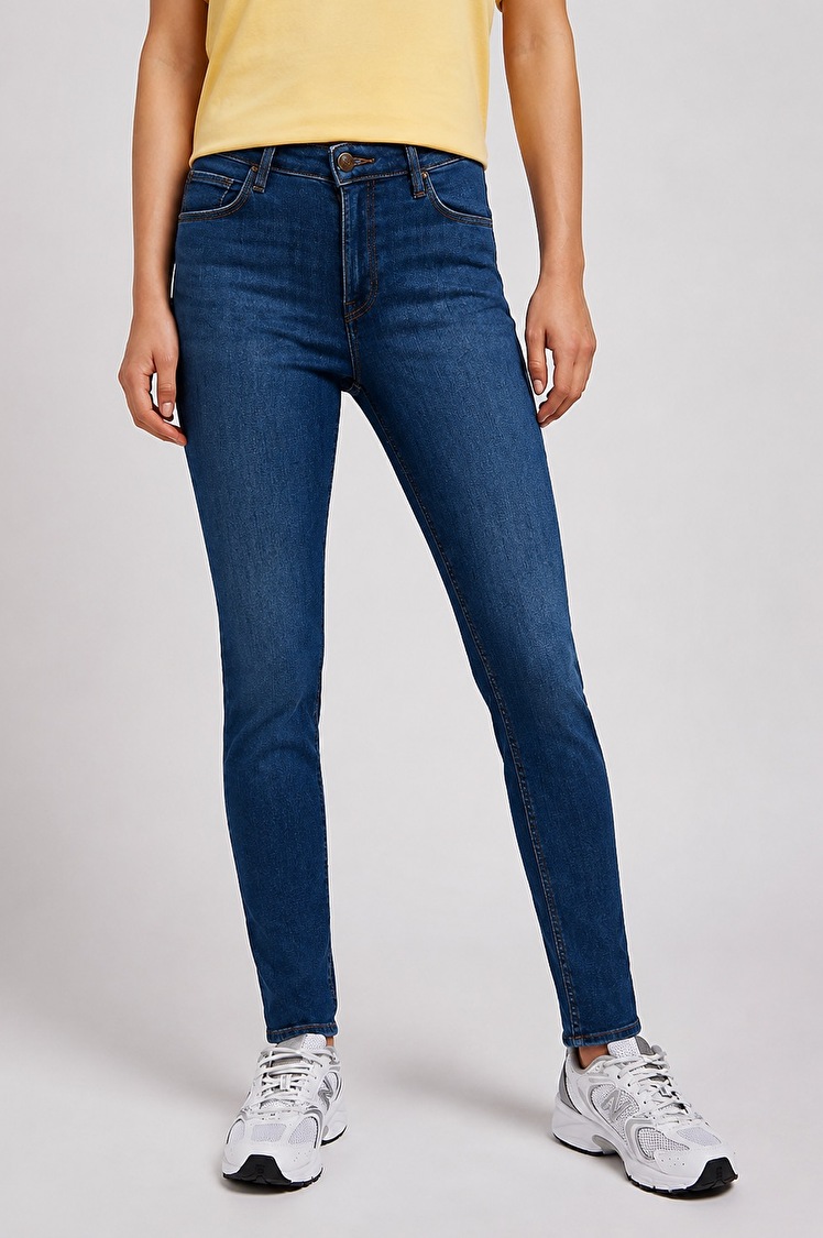 Джинси LEE Scarlett High Skinny Fit (L626QDDM) Синій