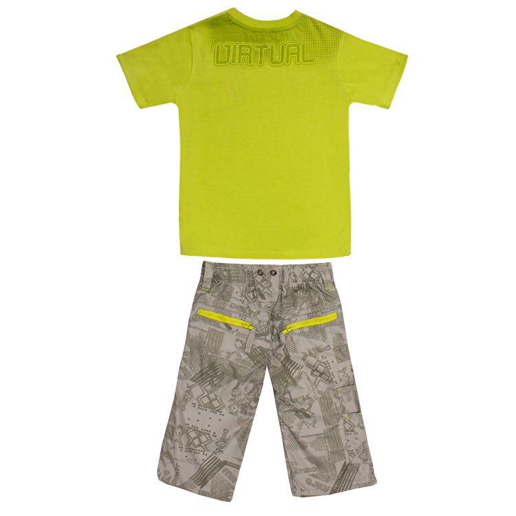 Комплект: Футболка та шорти Losan Mc baby boys (015802203/20) Яскраво-зелений