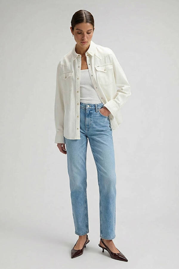 Джинси LEE Carol Regular Fit (112378909) Сірий