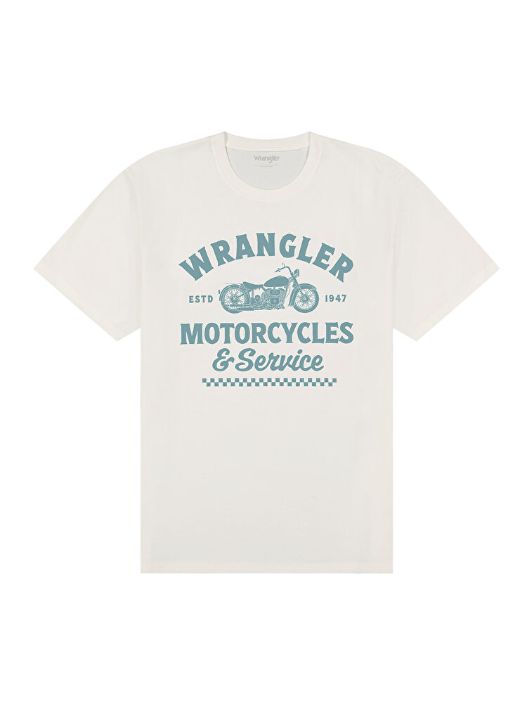 Футболка Wrangler Americana Tee Regular Fit (112377951) Білий