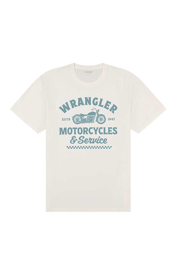 Футболка Wrangler Americana Tee Regular Fit (112377951) Білий