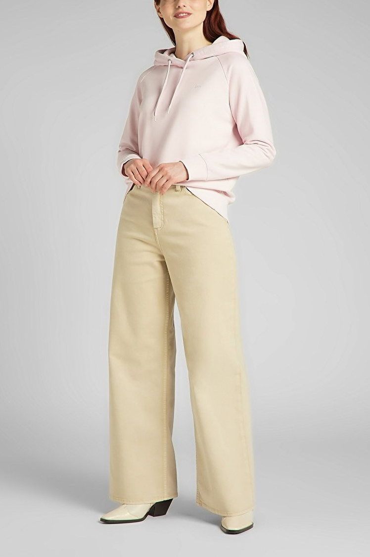 Худи LEE Essential Hoodie Relaxed Fit (L53WTXSU) Розовый