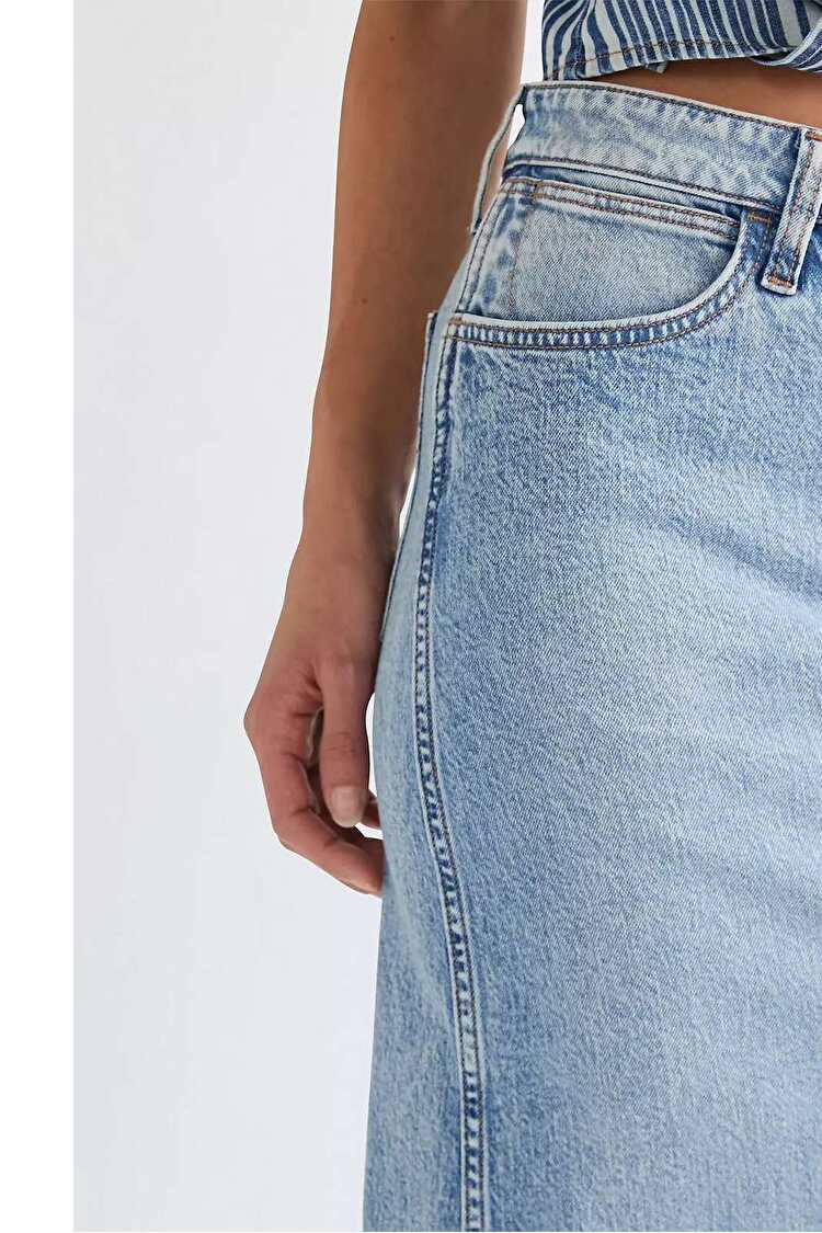 Юбка Wrangler MAXI SKIRT Regular Fit (112378278) Голубой