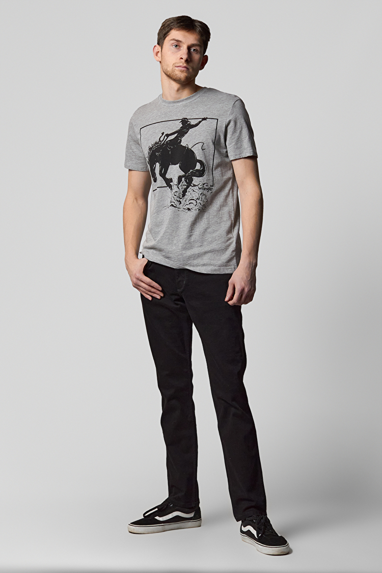 Джинси Wrangler Greensboro Regular Fit (W15QHP19A) Чорний