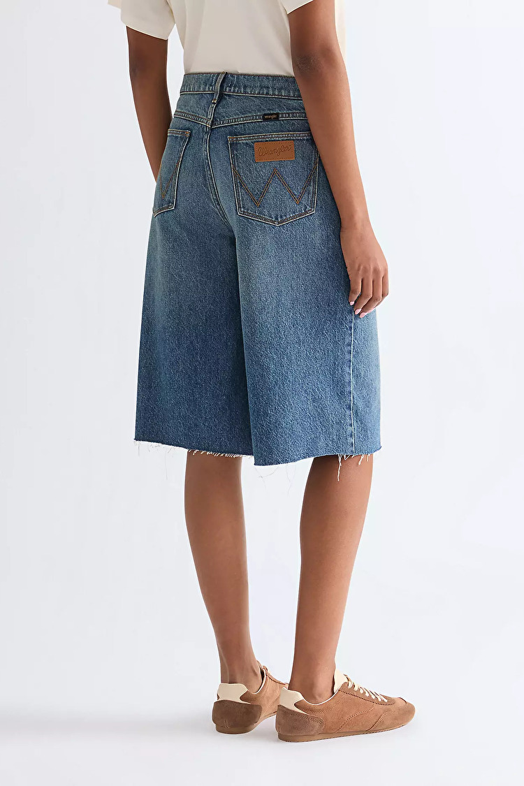 Шорты Wrangler LOW RISE JORT Loose Fit (112378218) Голубой