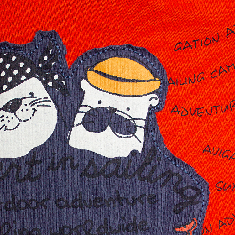 Комплект: Майка та шорти Losan Mc baby boys (017800703/303) Червоний, синій