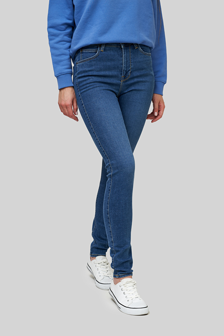 Джинсы LEE Scarlett High Skinny Fit (L626QDDM) Синий